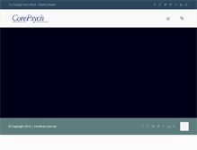 Tablet Screenshot of corepsych.com
